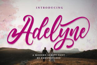 Adelyne: Elevate Your Design with Handwritten Elegance