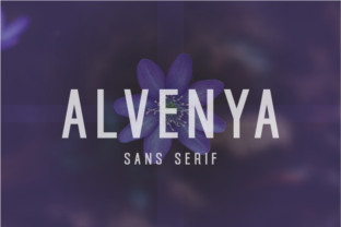 Alvenya: Redefining Minimalism in Modern Typography