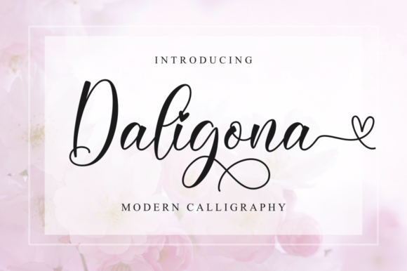 Daligona: A Modern Calligraphy Font Evaluation