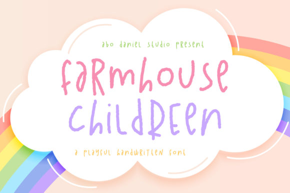Farmhouse Children: The Quirky Handwritten Font for Creative Projects