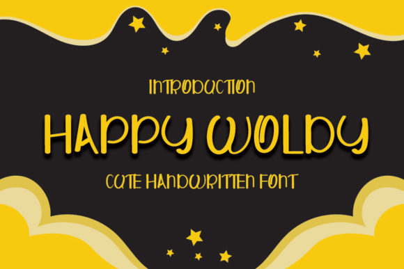 Happy Woldy: The Handwritten Font That Brings Life to Your Designs