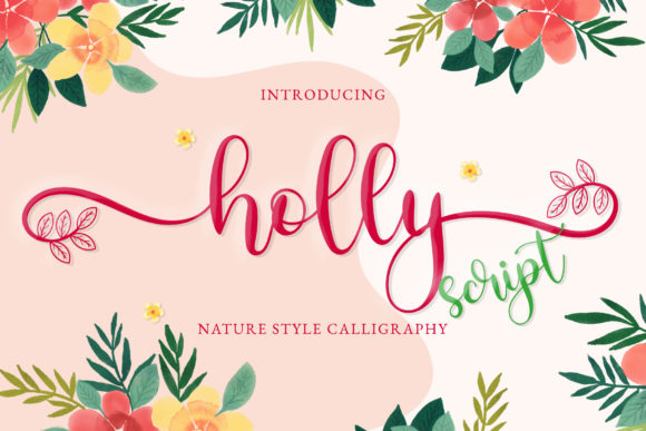 Holly Script: The Handwritten Font That Brings Creativity to Life