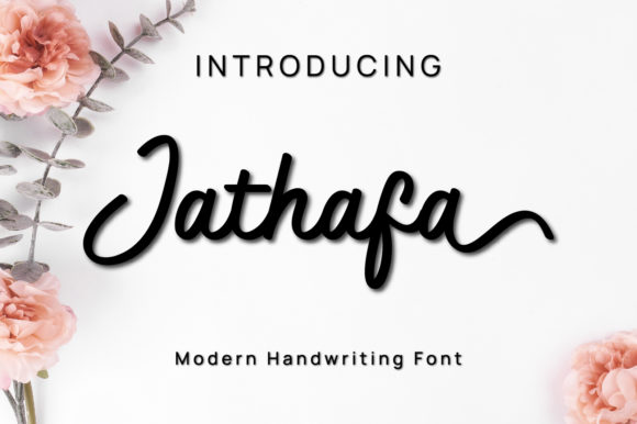 Jathafa: The Handwritten Font for Modern Creatives
