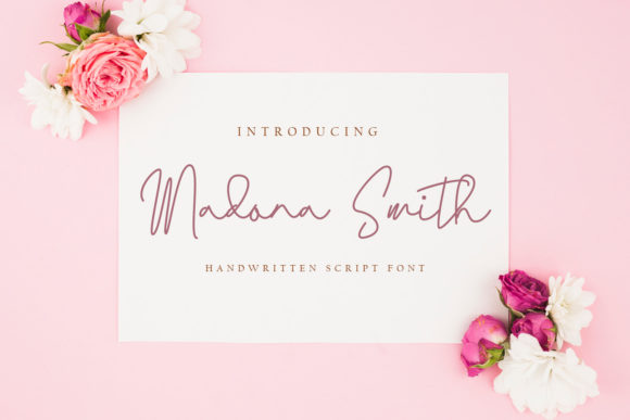 Madona Smith: A Script Font for Timeless Elegance