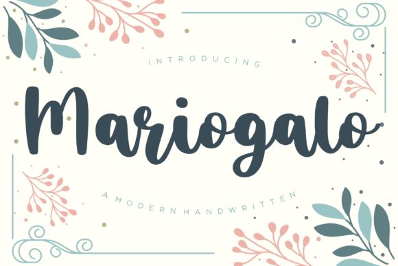 Mariogalo Font Review: A Balanced Look at This Playful Handwritten Typeface