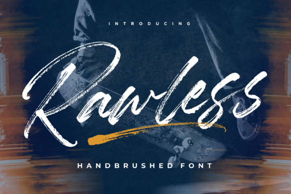 Rawless: A Brush-Driven Font for Authentic Branding