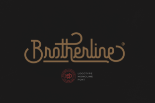 Understanding Brotherline: A Deep Dive into the Single Bold Mono-Line Handwritten Font