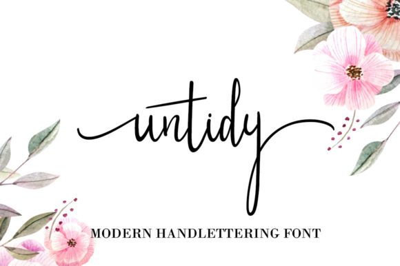 Untidy: The Handwritten Brush Font That Feels Human