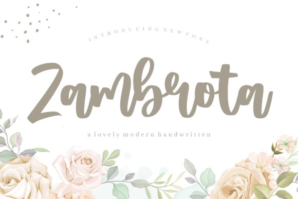 Zambrota: Elevate Your Designs with Handwritten Charm